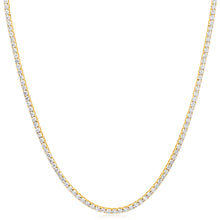 Load image into Gallery viewer, SPO FN LUMINESCE LAB GROWN TW=12.60-12.69CT 154BRIL GH SI TEN NECKLACE 45.5CM 9Y