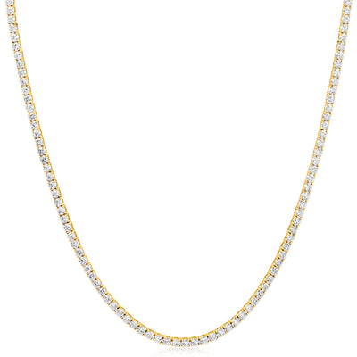 SPO FN LUMINESCE LAB GROWN TW=12.60-12.69CT 154BRIL GH SI TEN NECKLACE 45.5CM 9Y
