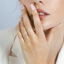 Load image into Gallery viewer, Luminesce Lab Grown 1/4 Carat Eternity Ring in 9ct Yellow Gold