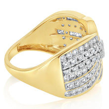 Load image into Gallery viewer, Luminesce Lab Grown 1 Carat Diamond Ring in 9ct Yellow Gold