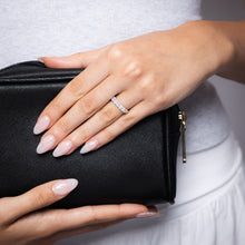 Load image into Gallery viewer, Luminesce Lab Grown 1 Carat Diamond Eternity Ring in 9ct Yellow Gold