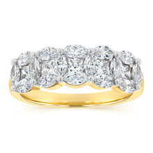 Load image into Gallery viewer, Luminesce Lab Grown 1.50 Carats Diamond Ring in 9ct Yellow Gold