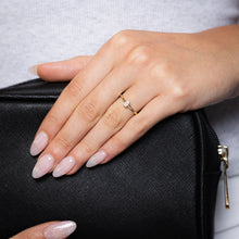 Load image into Gallery viewer, Luminesce Lab Grown Oval Cut Bezel Solitaire Diamond Ring in 9ct Yellow Gold