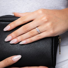 Load image into Gallery viewer, Luminesce Lab Grown 1.10 Carat Diamond Ring in 9ct White Gold