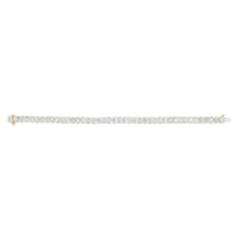 Load image into Gallery viewer, Luminesce Lab Grown 14 Carats Diamond Tennis Bracelet in 9ct Yellow Gold